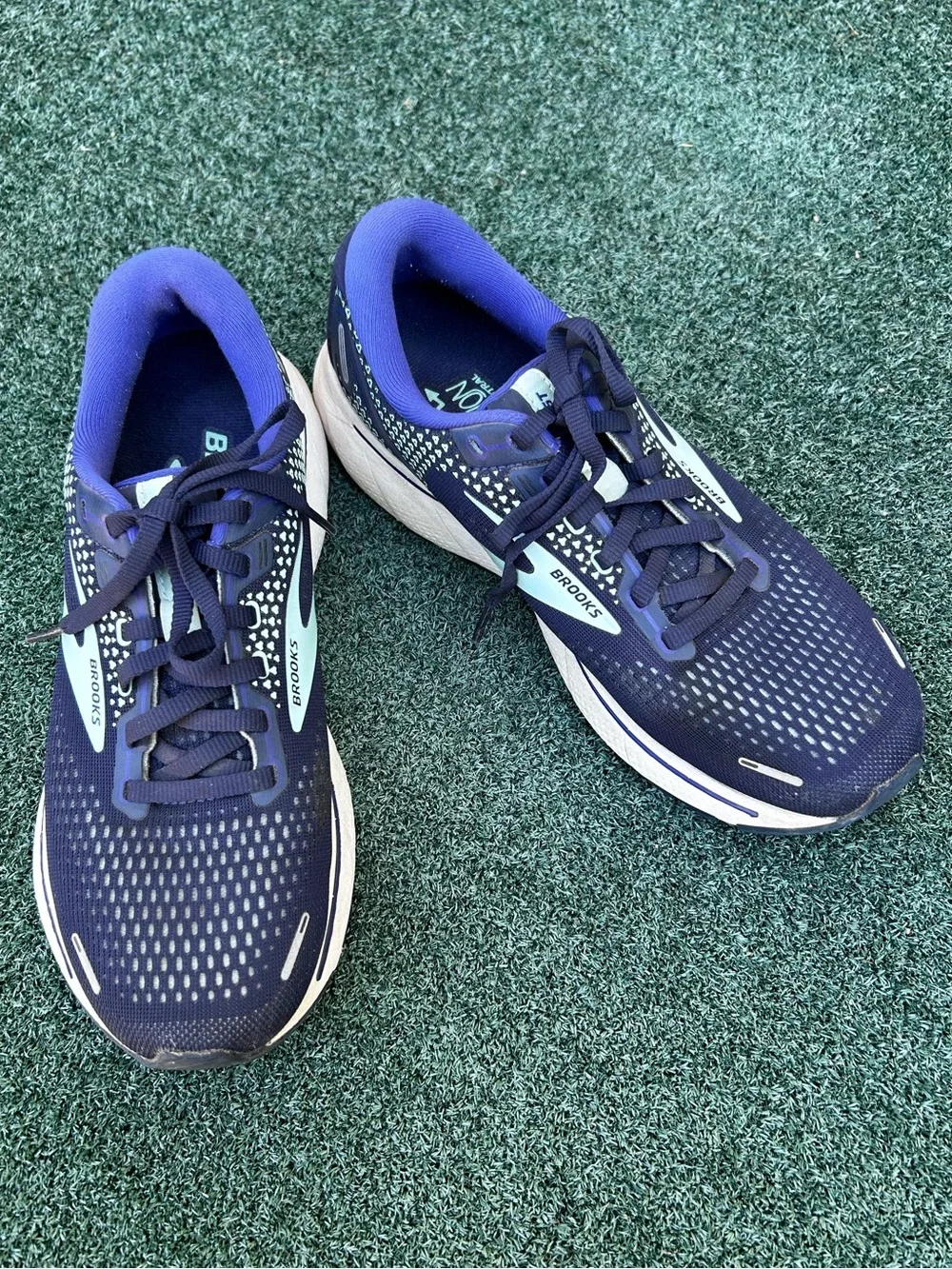 Brooks Ghost 14 Running Shoe Blue 9